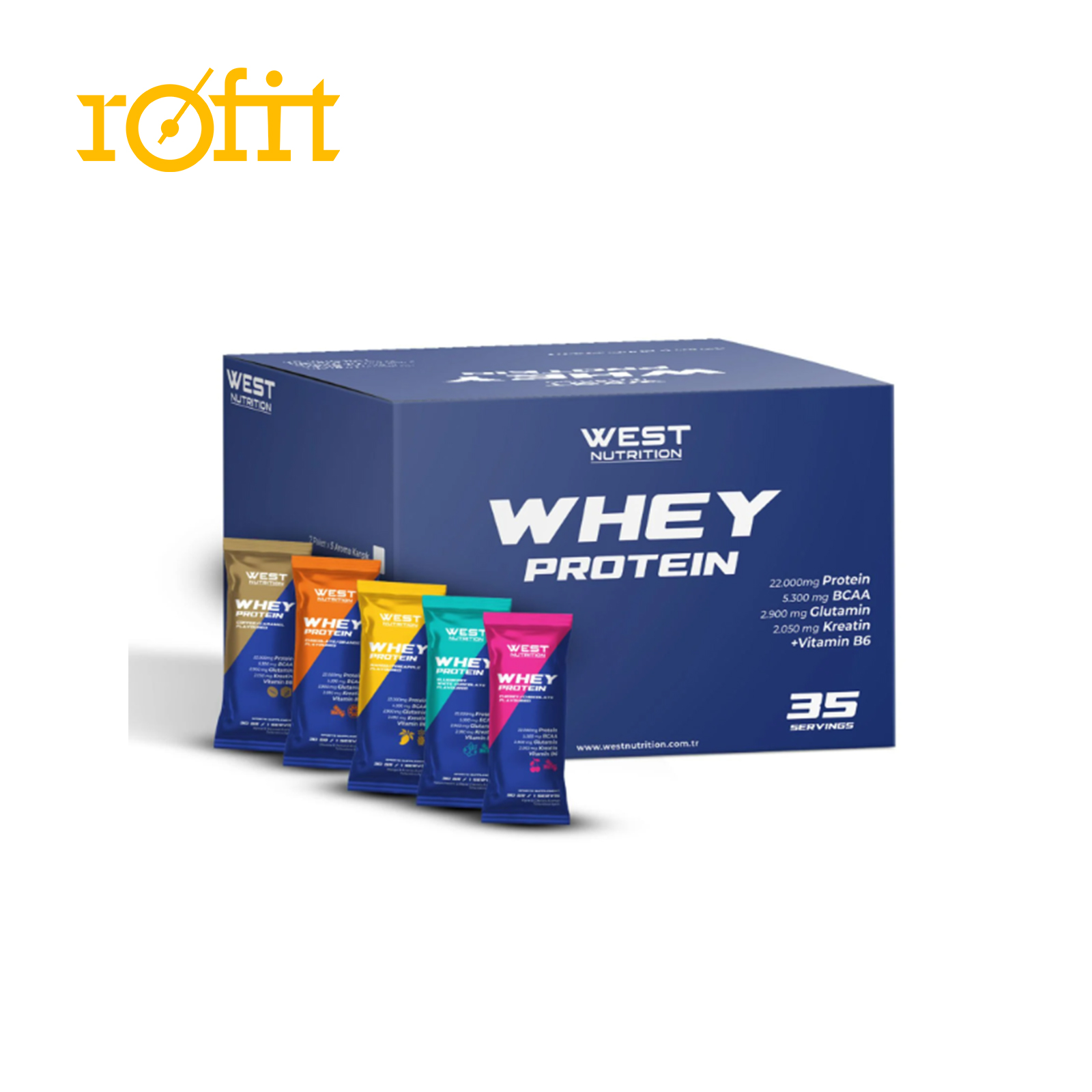 1 پروتئین وی ساشه ای وست نوتریشن