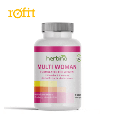 خرید Herbina Multi Woman، مولتی ویتامین و مینرال مخصوص بانوان حاوی 12 ویتامین