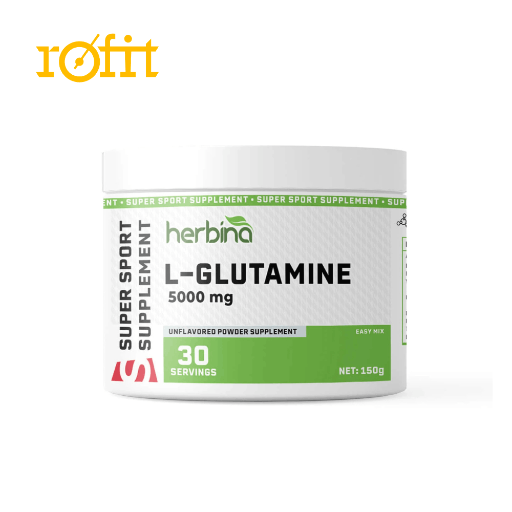 herbina-glutamine-150g خرید گلوتامین Herbina 150 گرم