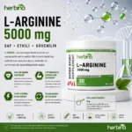 آرژینین هربینا 5000 میلی گرم بدون طعم - Image 2