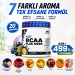 پودر BCAA Plus 12000 وست نوتریشن 300 گرم