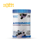 پودر L-Arjinin آرژینین وست نوتریشن 420 گرم با طعم سیب سبز